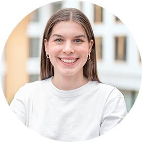 Frau als Kontaktperson