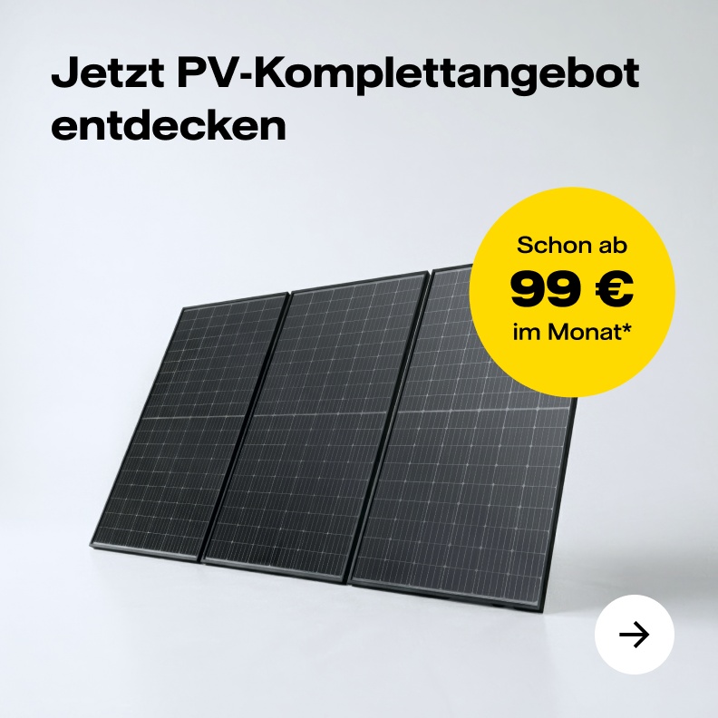 Jetzt PV-Komplettangebot entdecken