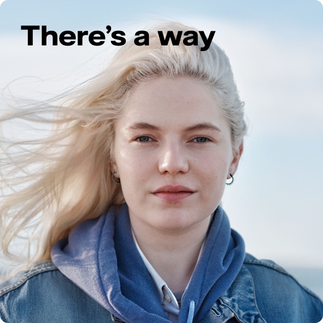 Zur Kampagne "There's a way"
