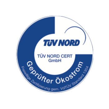 TÜV Nord Siegel Ökostrom