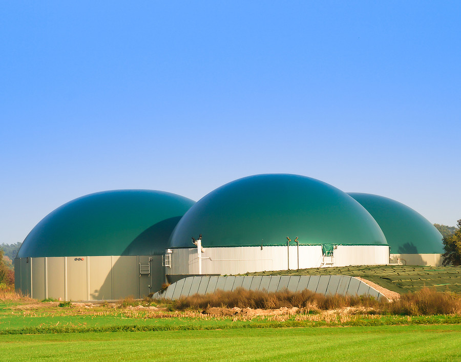 Biogasanlage von aussen