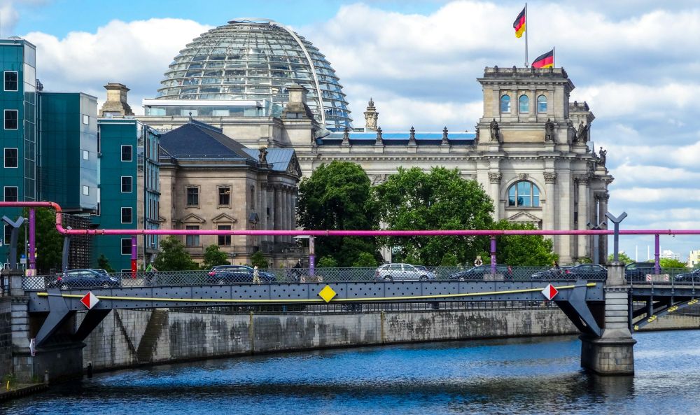 Ein Bild des deutschen Bundestags