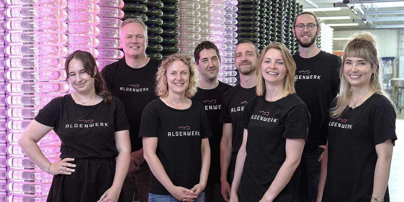Das Team des Algenwerks aus Dresden