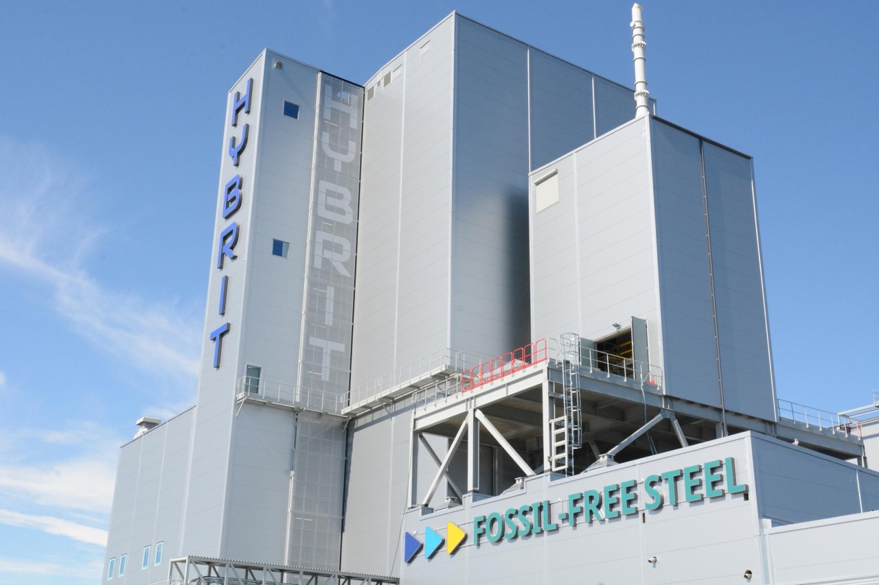 Das Pilotprojekt HYBRIT zur Produktion fossilfreien Stahls in Schweden speichert bis zu 100 Kubikmeter Wasserstoff in einer mit Stahl ausgekleideten Anlage.