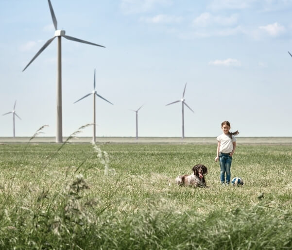 Windkraftanlage - Grüne Energie