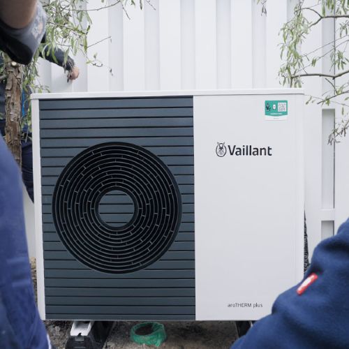 Installation Wärmepumpe