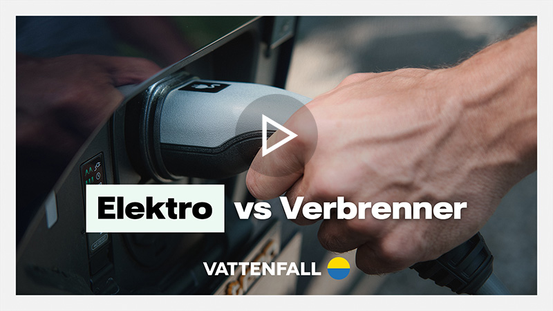YouTube Thumbnail E-Auto vs. Verbrenner