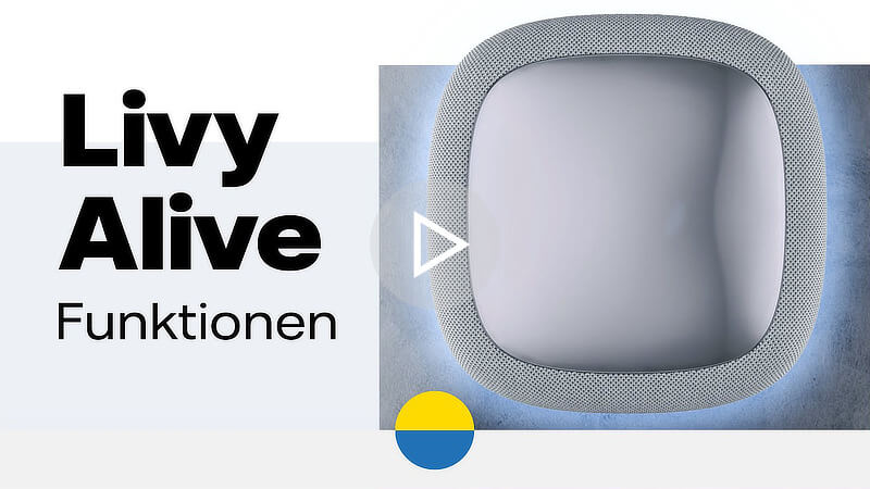 Screenshot zum Video „Livy Alive Funktionen“