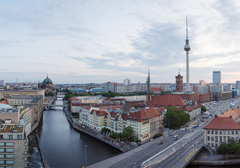 Panorama von Berlin City