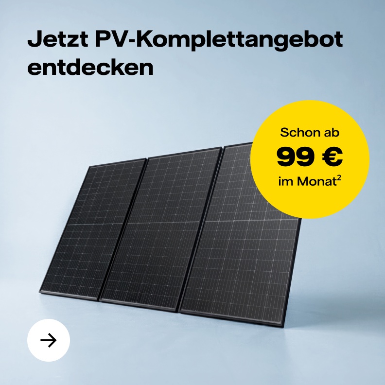 Jetzt PV-Komplettangebot entdecken. Bild: Solar-Panel.