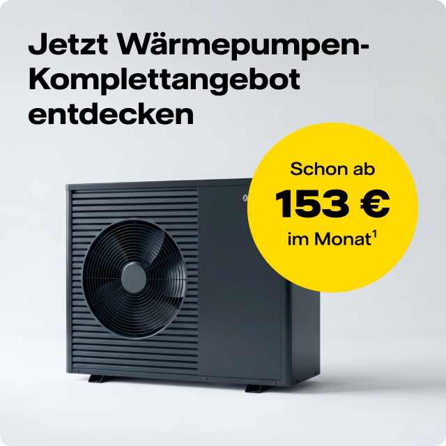 Zum Wärmepumpen-Komplettangebot