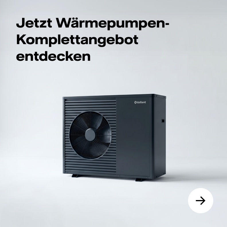 Zum Wärmepumpen-Komplettangebot