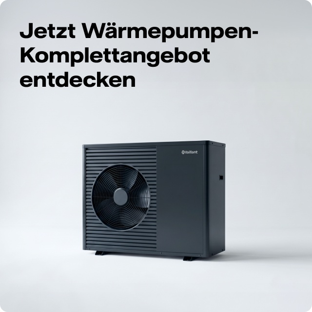Zum Wärmepumpen-Komplettangebot