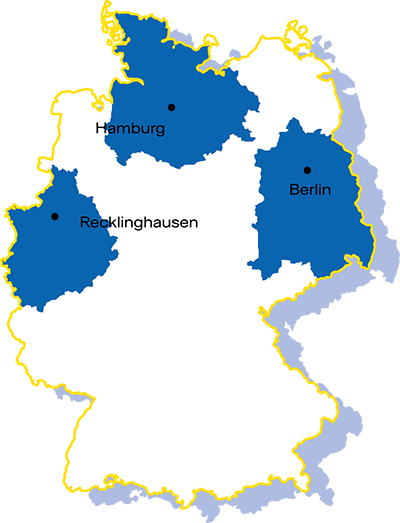Deutschlandkarte Beratung