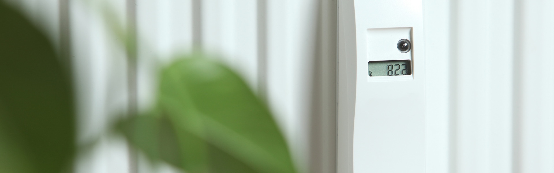 Heizung mit Blattgrün