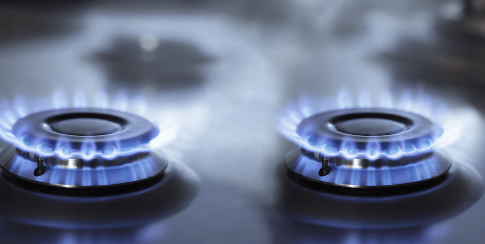 Zwei Gasflammen
