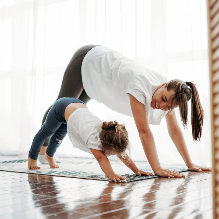 Yoga mit dem Kind